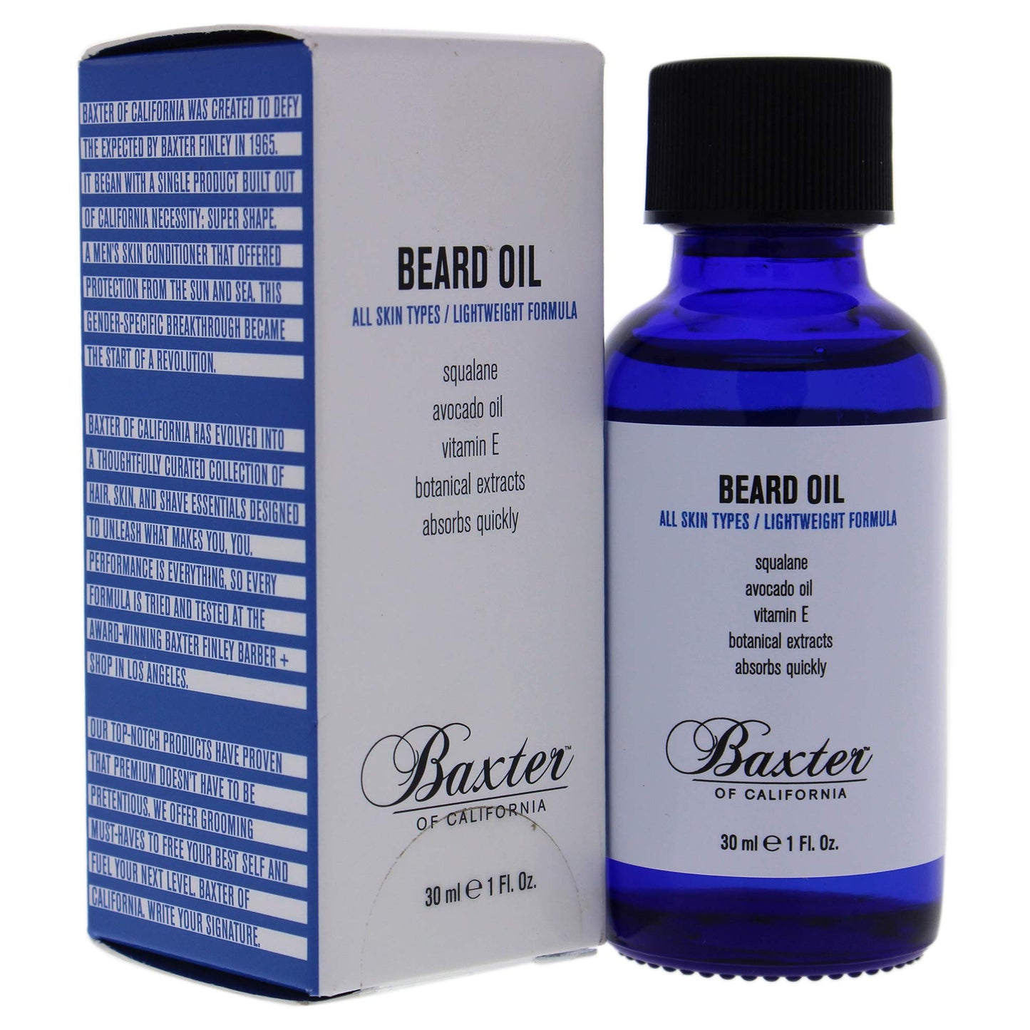 Baxter of California Beard Grooming Oil for Men | Moisturize and Condition | 1 Oz Beauty & Personal Care Baxter of California