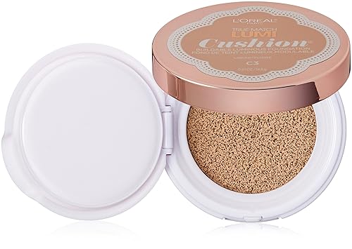 L'Oréal Paris True Match Lumi Cushion Foundation, C3 Creamy Natural, 0.51 oz. Beauty & Personal Care L'Oreal Paris