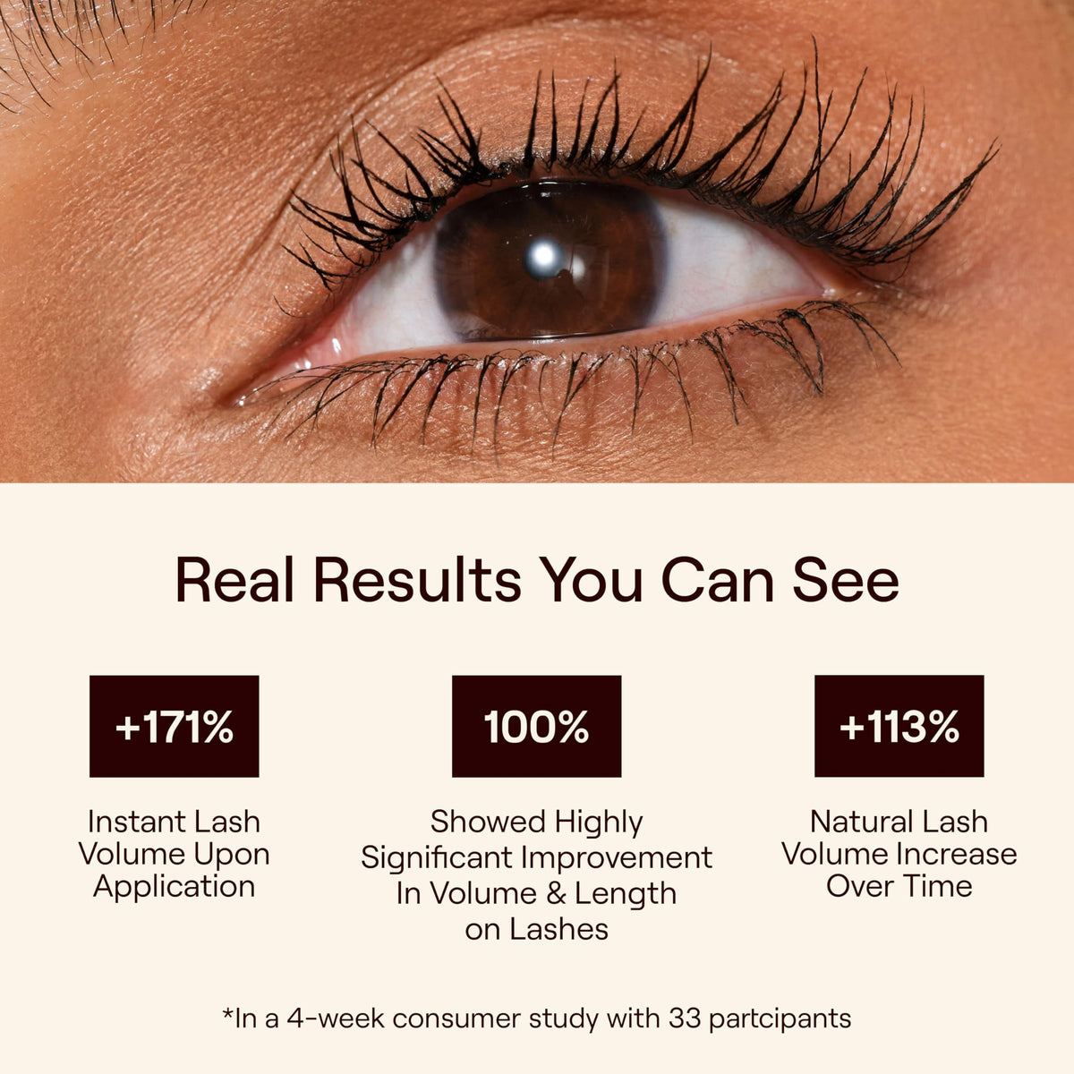 Live Tinted Legacy Lash Volumizing & Lengthening Black Mascara, Mini Size