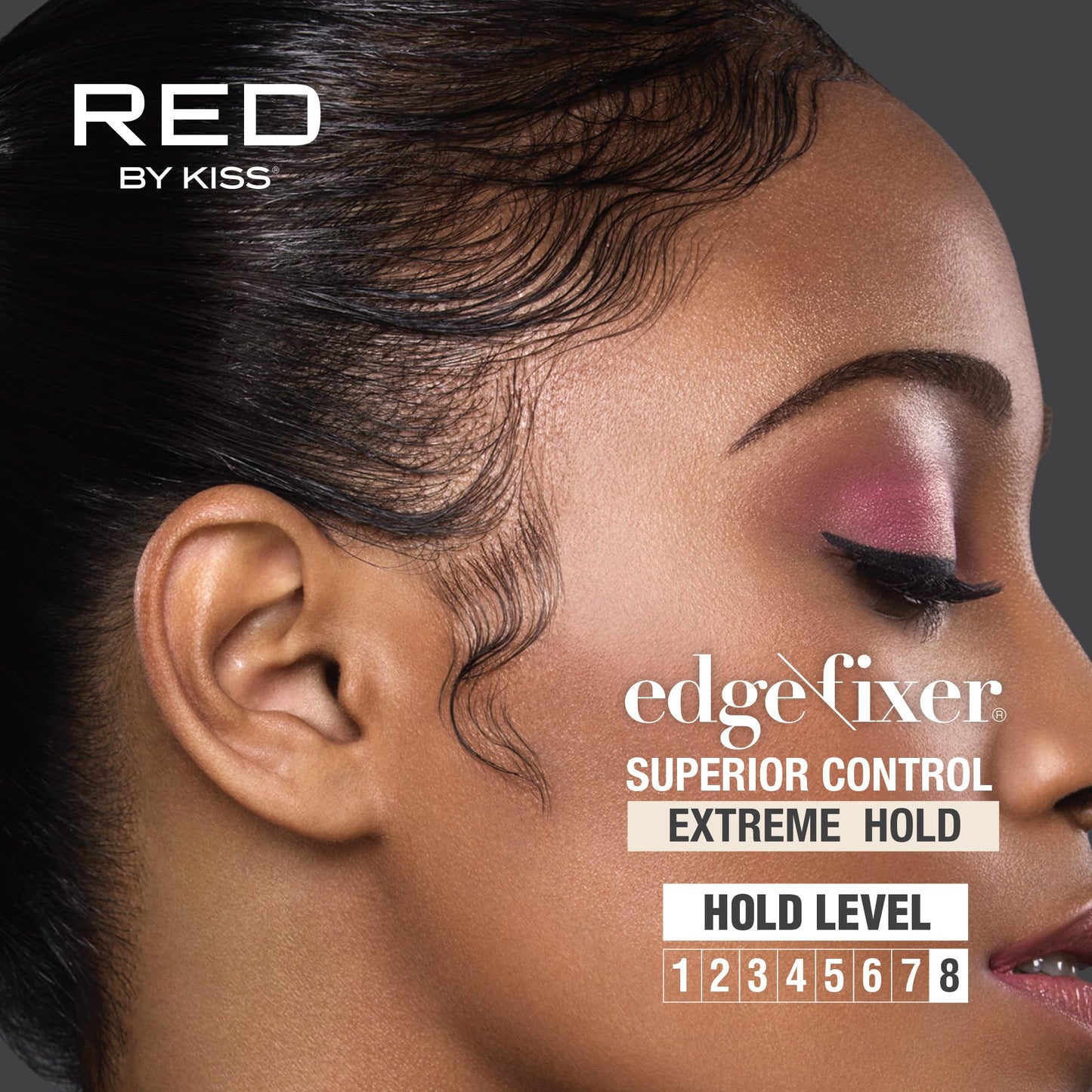 Red by Kiss Edge Fixer Extreme Hold, Strong Edge Control with 24-Hour Hold, Infused with Biotin for Nourishment & Hydration, No Flaking or Oily Beauty & Personal Care Red by Kiss