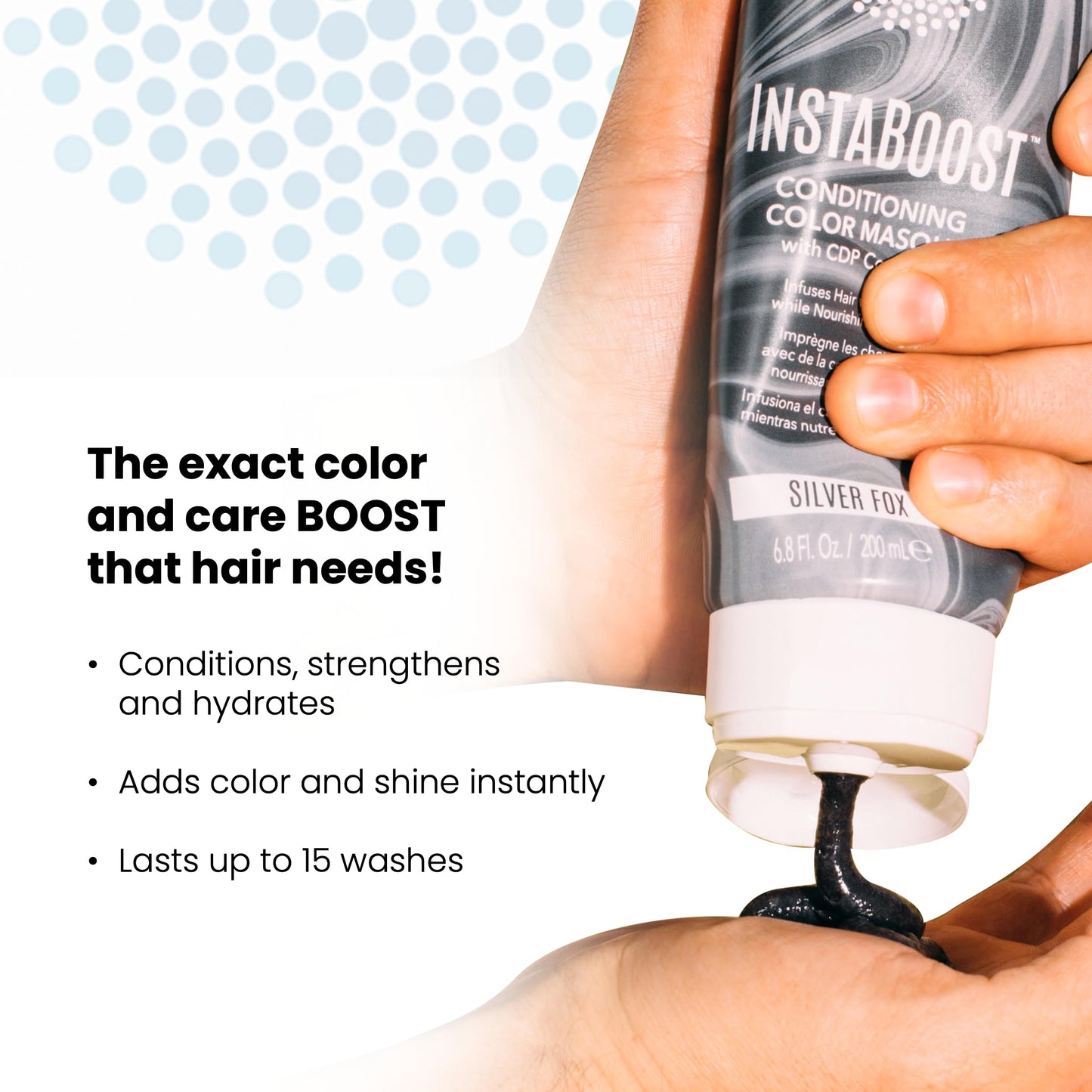 ALOXXI InstaBoost Conditioning Color Mask in Gloss Boss, Adds Glossy Shine and Deeply Conditions Hair, 6.8 Fl Oz Beauty & Personal Care ALOXXI