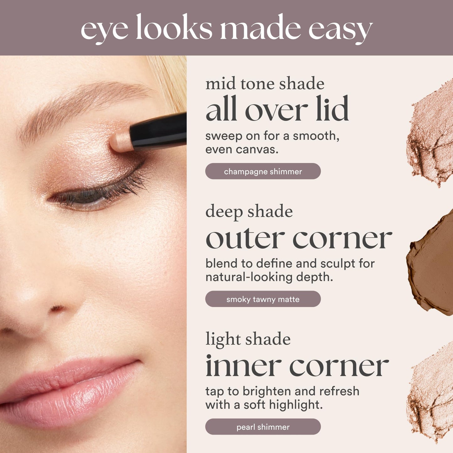 Julep Eyeshadow 101 Cream-to-Powder Waterproof Shadow Stick - Evergreen Shimmer - Long-Lasting, Crease-Proof, Deep Green Shimmer Cream Eyeshadow Beauty & Personal Care Julep