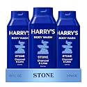 Harry's Men's Body Wash - Stone - (3 Pack) 18 fl oz - Shower Gel for Men - No Parabens, Sulfates, or Dyes Beauty & Personal Care Harry's