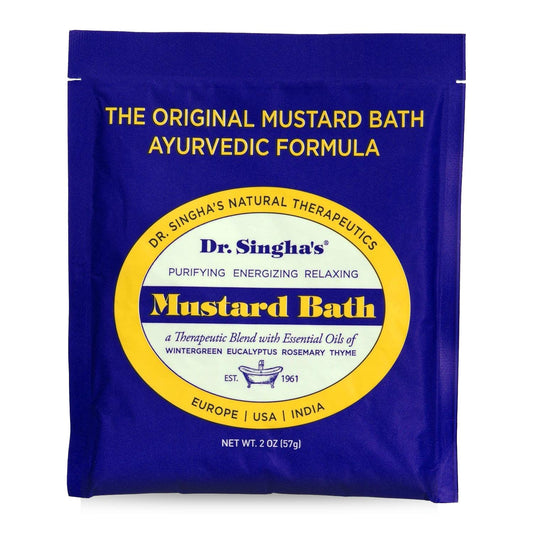 Dr. Singha's Mustard Bath, Therapeutic Bath Salts, 2 Oz Beauty and Personal Care Dr. Singha's