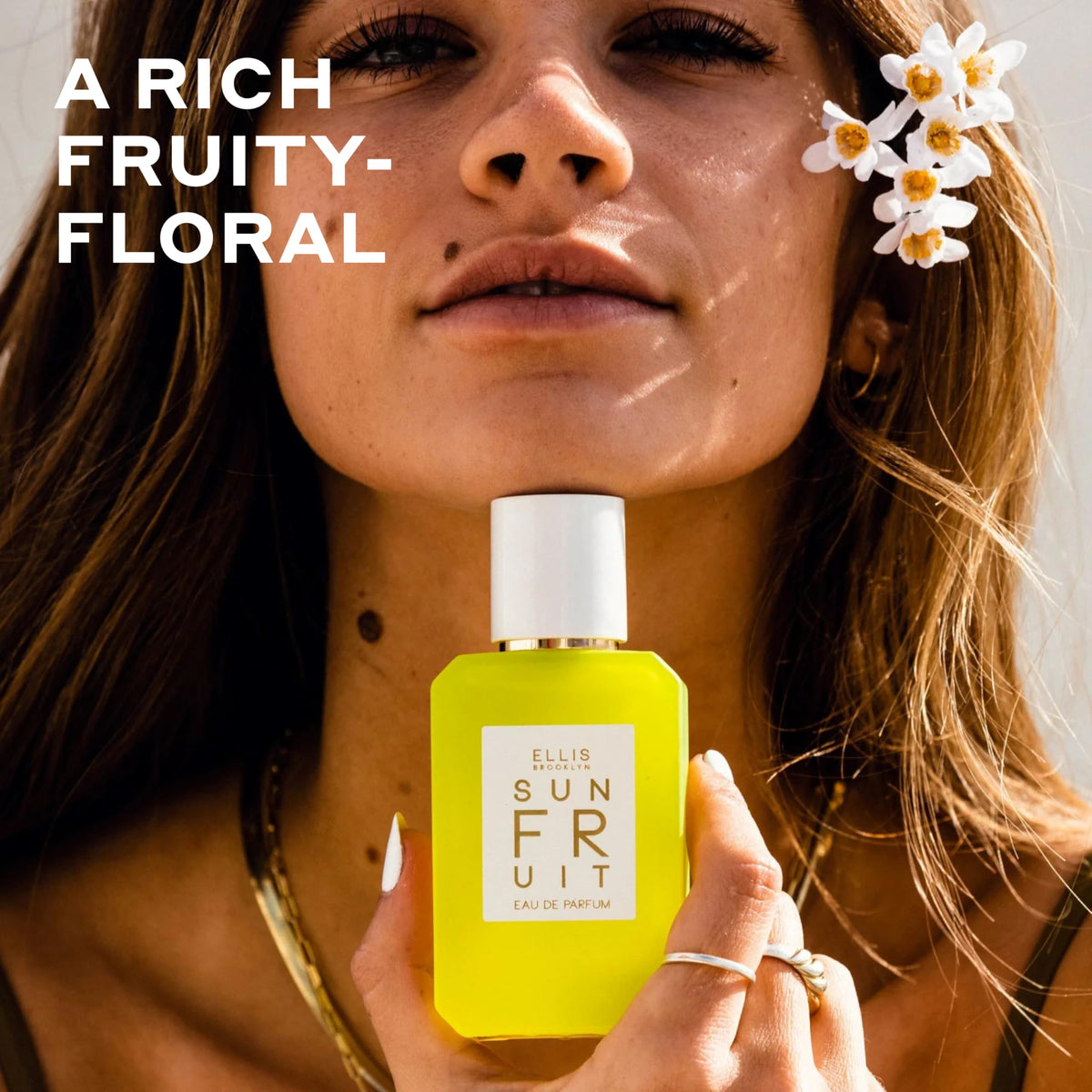Ellis Brooklyn Sun Fruit Eau de Parfum, Fruity Floral Perfume for Women with notes of Fig, Jasmine & Vanilla, Vegan, Eco-Conscious, Cruelty-Free Beauty & Personal Care Ellis Brooklyn