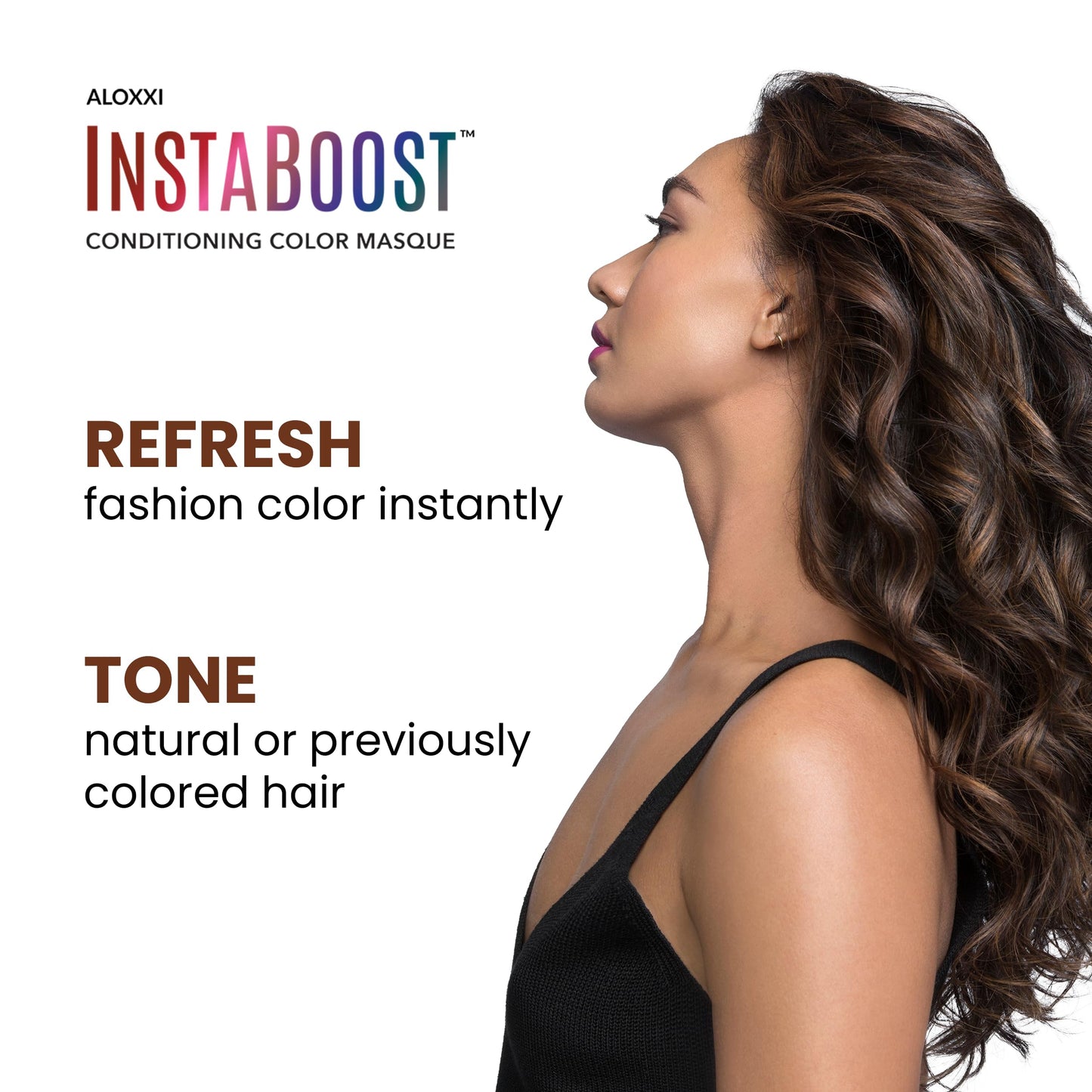 ALOXXI InstaBoost Conditioning Color Mask in Hazel-nuts For You, Deposits Hazel Color and Deeply Conditions Hair, 6.8 Fl Oz Beauty & Personal Care ALOXXI