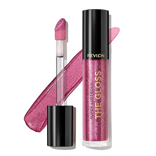 Revlon Super Lustrous Lip Gloss, Non-Sticky, Hydrating, High Shine Finish, 275 Dusk Darling, 0.13 oz Beauty & Personal Care REVLON