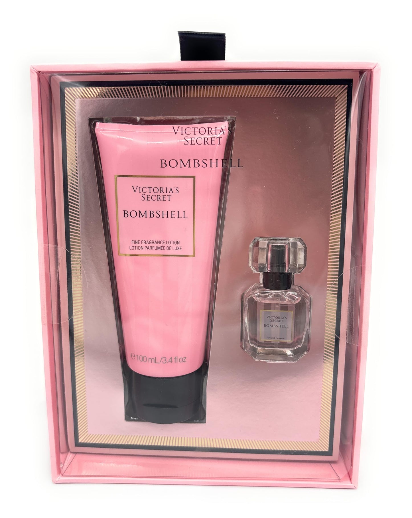 Victoria's Secret Bombshell 2pc Mini Eau de Parfum & Lotion Gift Set Travel Size Beauty & Personal Care Victoria's Secret