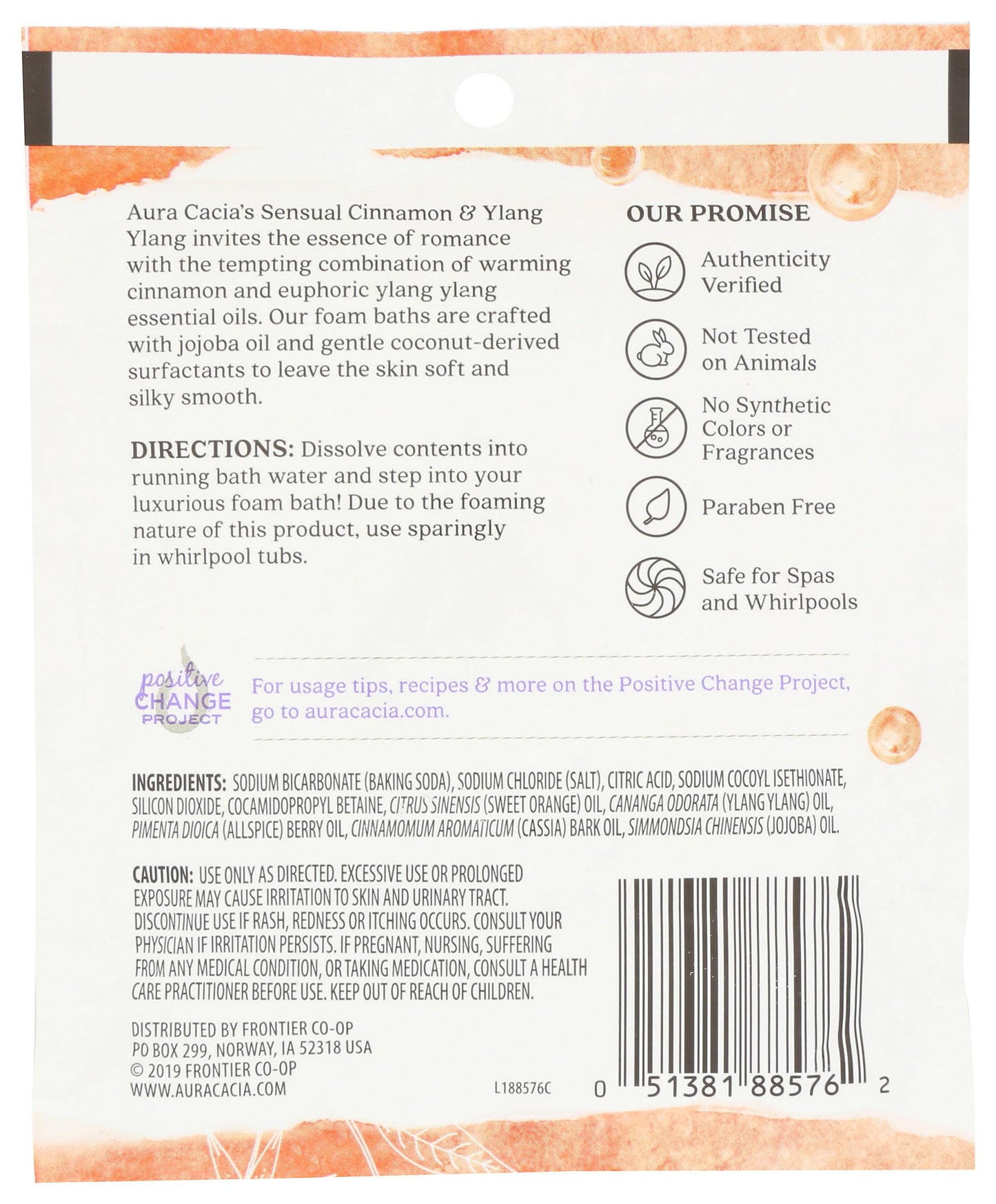 Aura Cacia, Foam Bath Cinnamon Ylang Ylang, 2.5 Ounce Beauty and Personal Care Aura Cacia