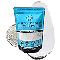 Bare Essentials Living - White Kaolin Clay Powder (12oz) 100% Natural White Powdered Clay for Seed Bombs, White Clay Mask, DIY Spa, Soap, Bath Bomb Beauty & Personal Care Bare Essentials Living