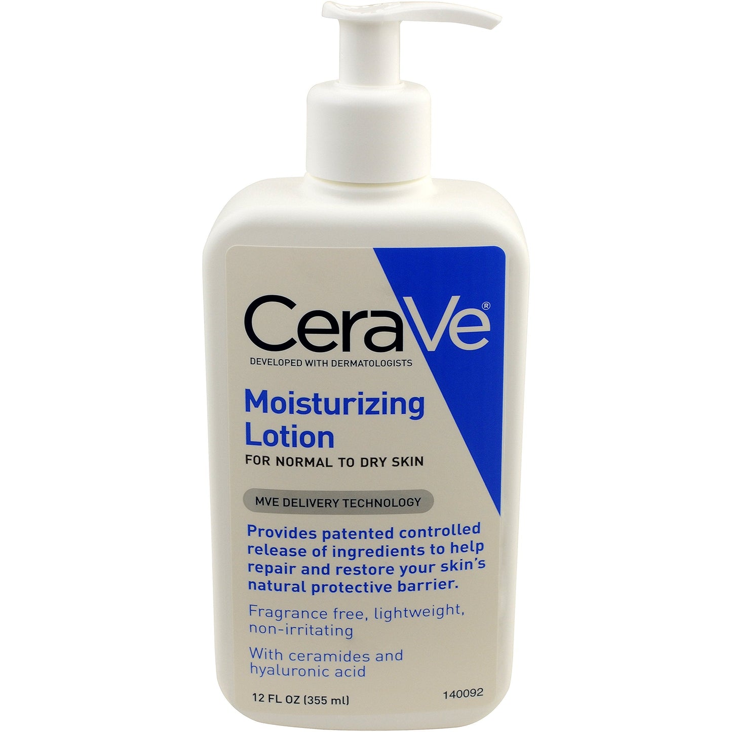 CeraVe Daily Moisturizing Lotion | 12 Ounce | Face & Body Lotion for Dry Skin with Hyaluronic Acid | Fragrance Free Beauty & Personal Care CeraVe