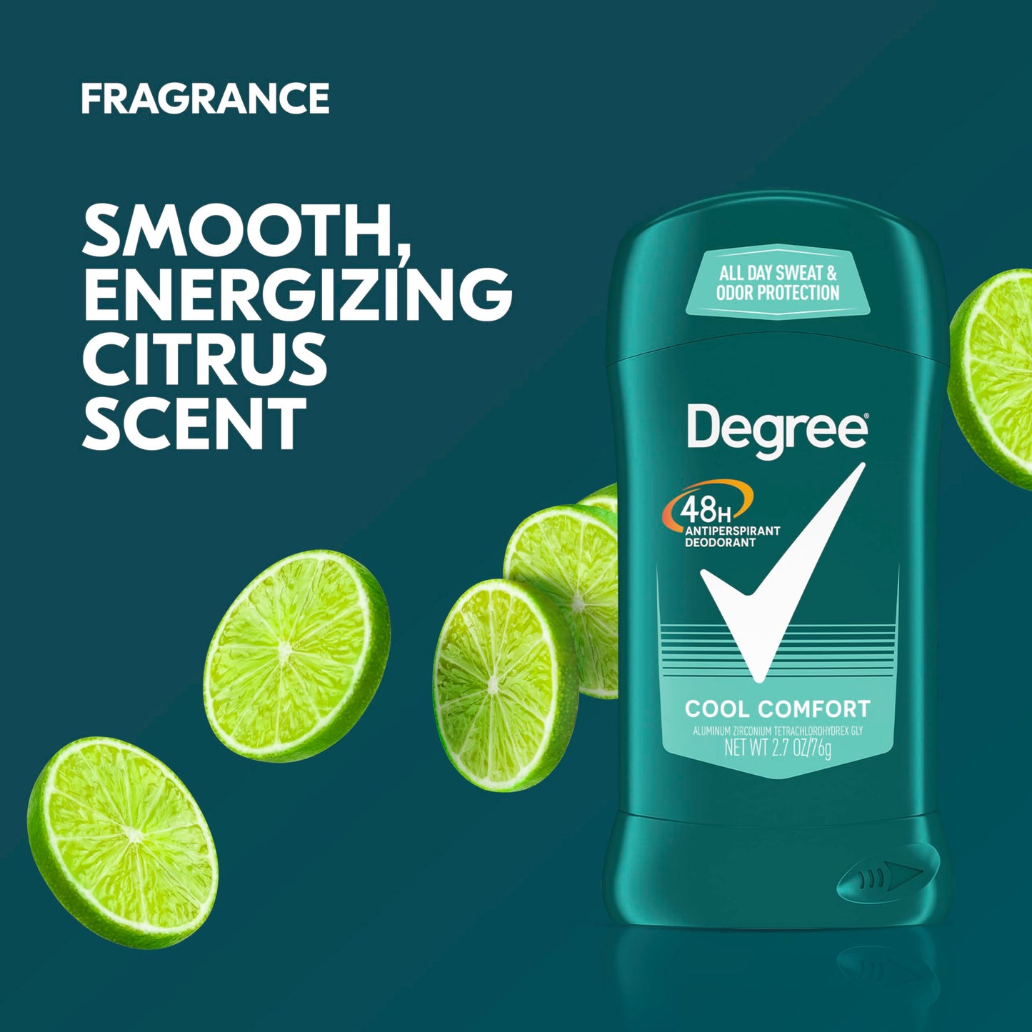 Degree Men Antiperspirant Deodorant Stick Cool Comfort 48 Hour Protection Non Irritating 2.7 oz Beauty & Personal Care Degree