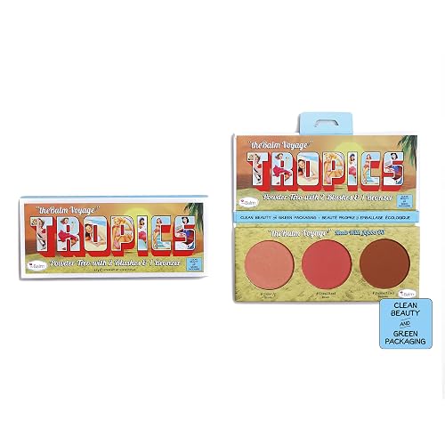 theBalm Voyage Tropics Powder Trio with 2 Blushes & 1 Bronzer Beauty & Personal Care theBalm