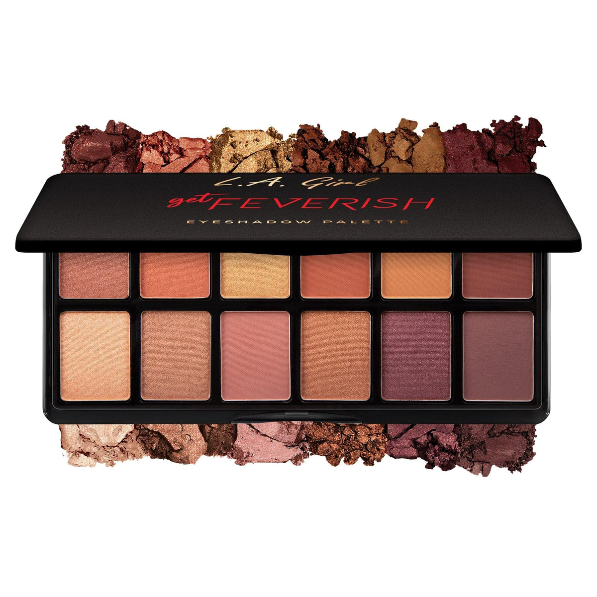L.A. Girl Fanatic Eyeshadow Palette, Get Feverish GES415