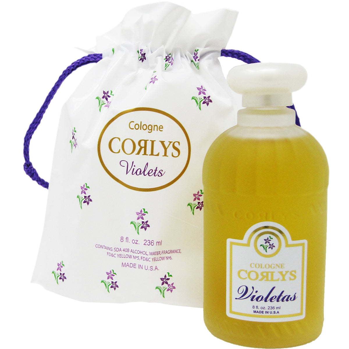 ELP ESSENTIAL Corlys Baby cologne 8oz. Violets Cologne A Cuban Delight Beauty & Personal Care ELP ESSENTIAL