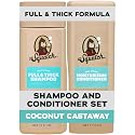 Dr. Squatch Full + Thick Men's Shampoo and Conditioner Set - For Fuller, Thicker-Looking Hair - Natural Shampoo and Conditioner for Men - Coconut Beauty & Personal Care Dr. Squatch