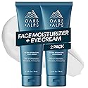 Oars + Alps Face Moisturizer and Eye Cream, Face Lotion with Aloe Leaf Juice and Vitamin E, Long Lasting, Hydrating Cream, TSA Friendly, 2.5 Fl Oz, 2 Beauty & Personal Care Oars + Alps