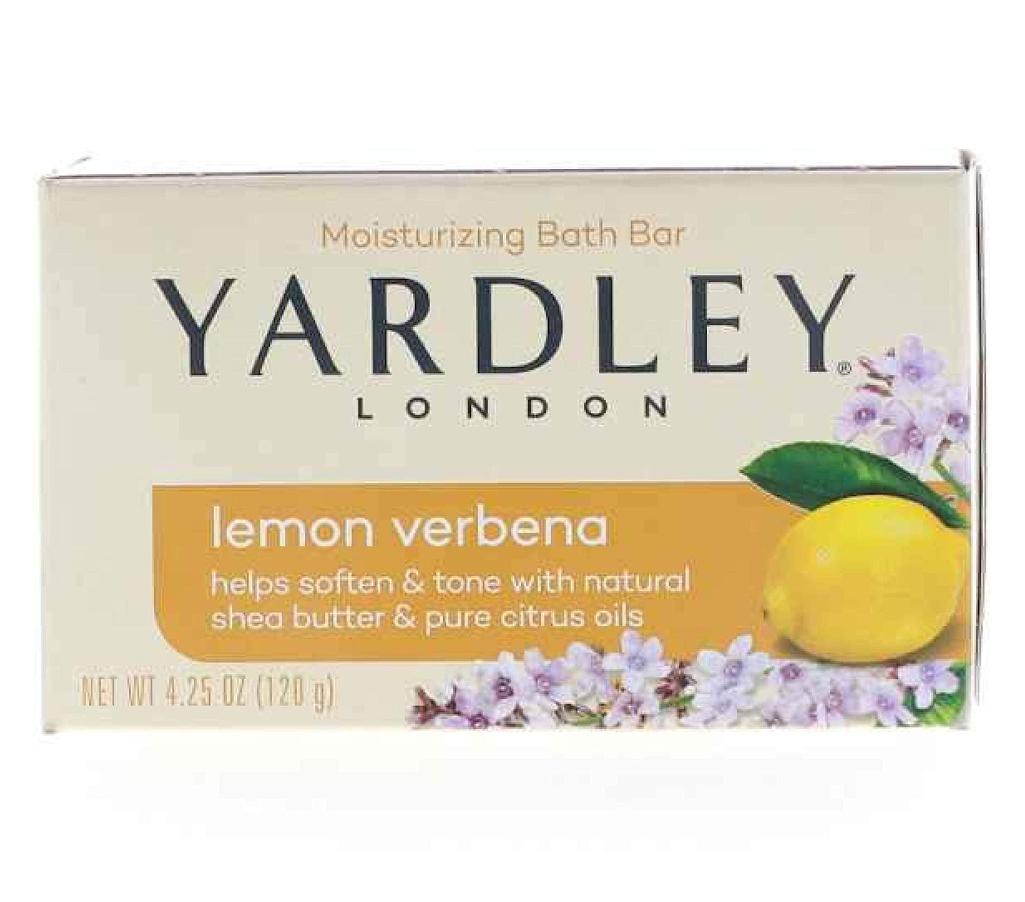 Yardley Lemon Verbena Bar Soap 4.0 Ounce Beauty & Personal Care Yardley
