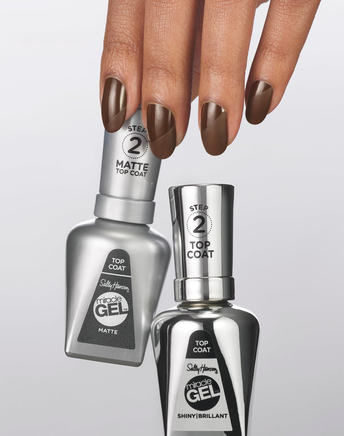Sally Hansen Miracle Gel™, Shiny Top Coat, Long Lasting, Gel-Like Formula, No UV Lamp Needed, Clear Nail Polish Beauty & Personal Care Sally Hansen