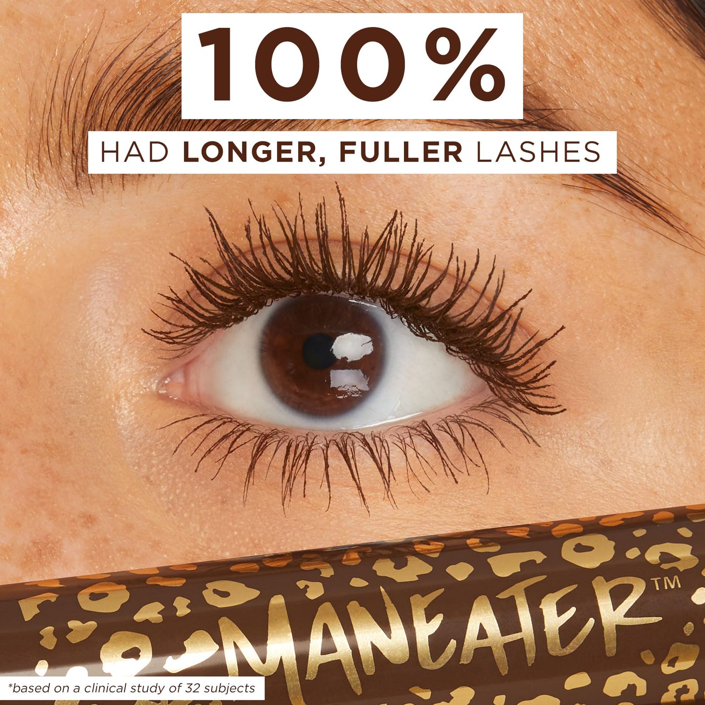 tarte maneater mascara - Extreme Curl, Instant Volume & Length, 16HR Ultra-Creamy Longwear Eye Makeup, Cruelty-Free, travel size, brown Beauty & Personal Care tarte