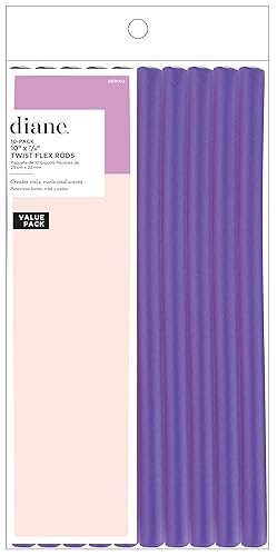 Diane DER002 Twist-flex Rods, Purple, 7/8 Inch 10 Pack Beauty & Personal Care Diane