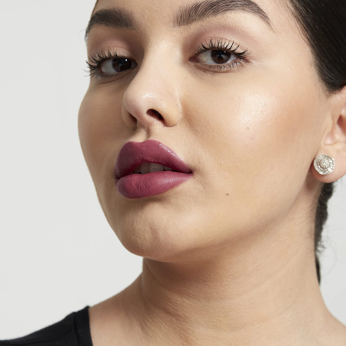 NYX PROFESSIONAL MAKEUP Powder Puff Lippie Lip Cream, Liquid Lipstick - Moody (Cool Toned Plum) Beauty & Personal Care NYX PROFESSIONAL MAKEUP