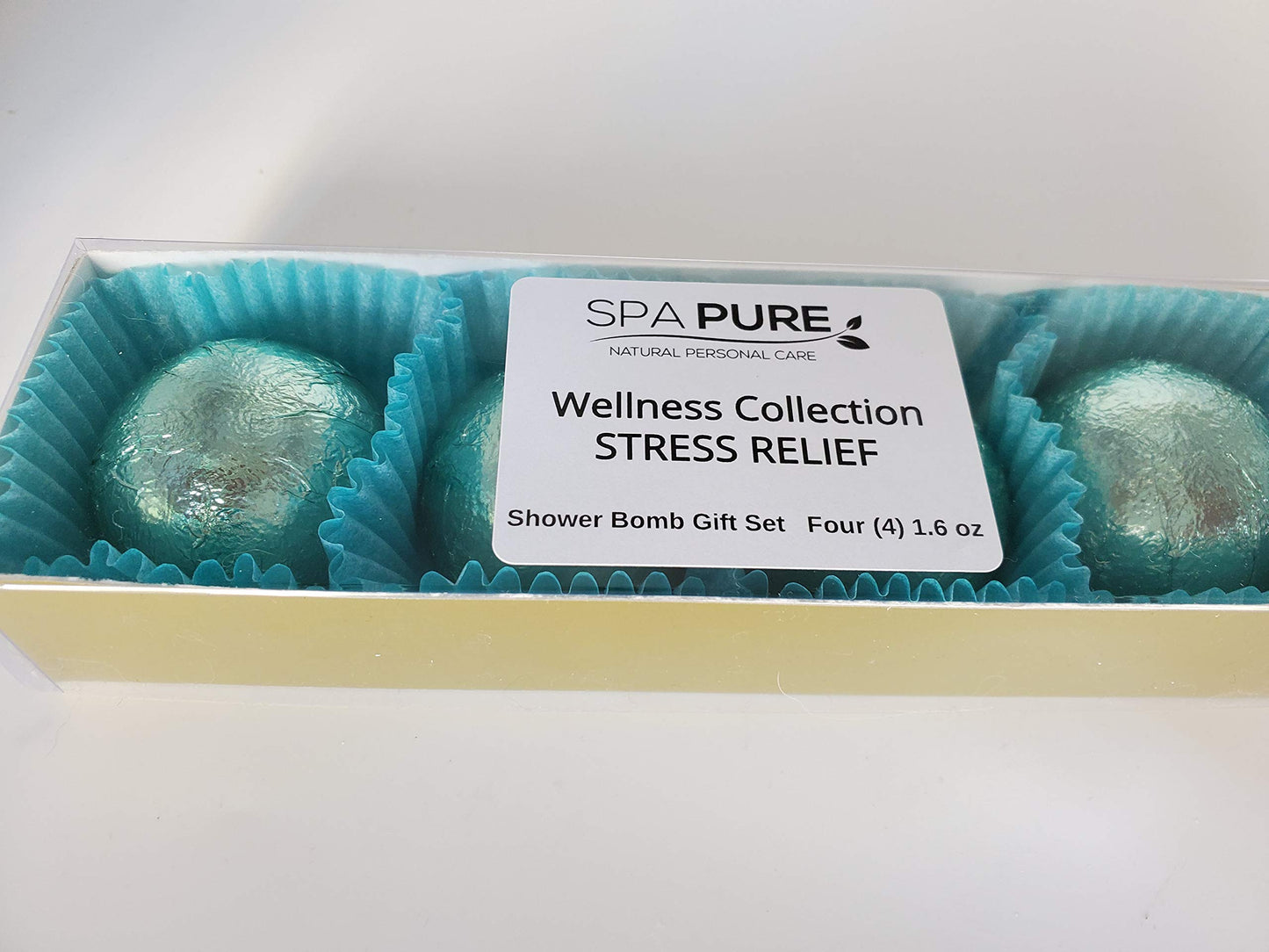 Spa Pure Stress Relief Aromatherapy Shower Steamers Bombs - Shower Bombs with Essential Oils - Unisex Bath Melts - Self Care and Relaxation Shower… Beauty & Personal Care Spa Pure