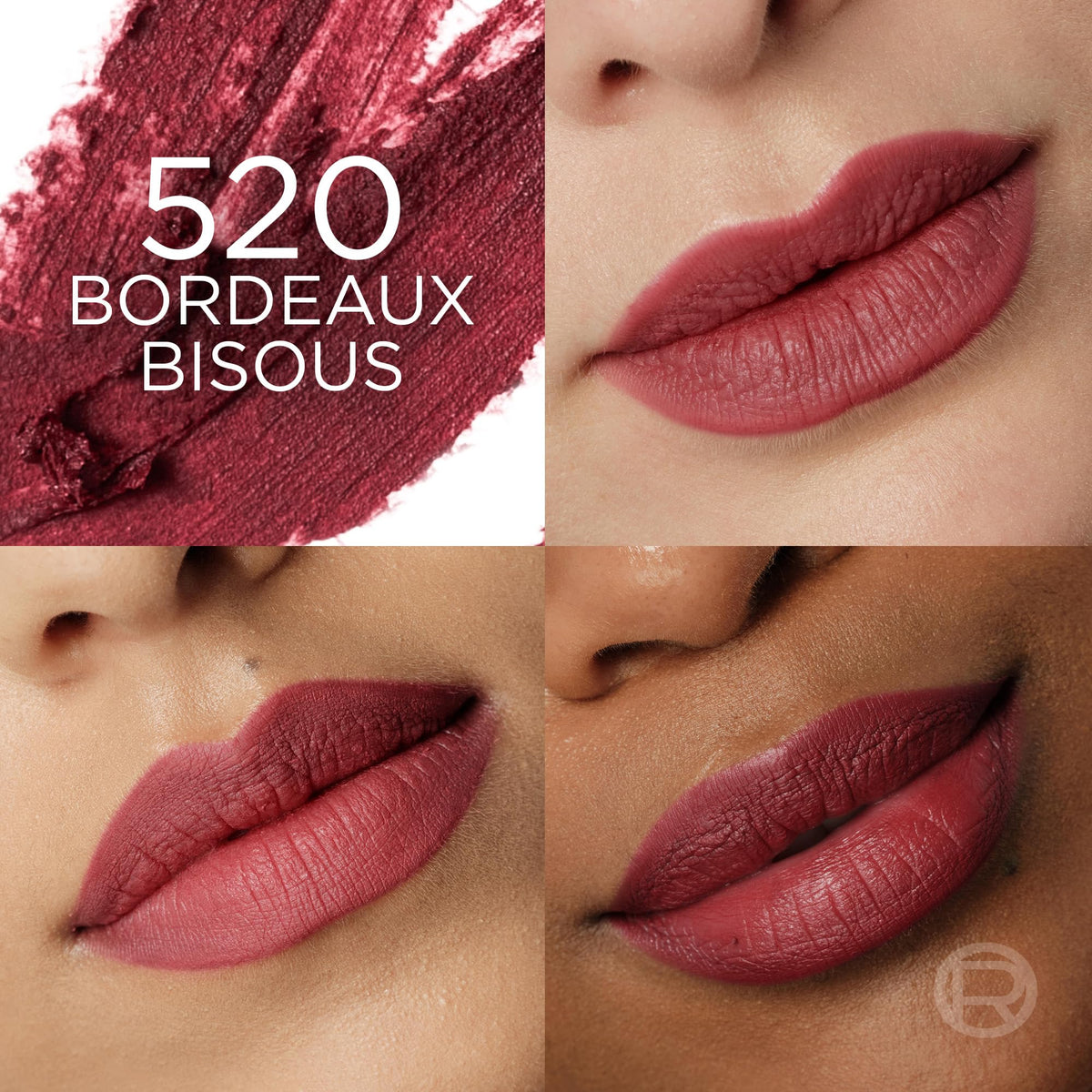 L'Oreal Paris Blurfiller Lip Liner, Lightweight, Buildable, and Sculpting Lip Pencil, Line, Define, and Contour for Fuller-Looking Lips, Bordeaux