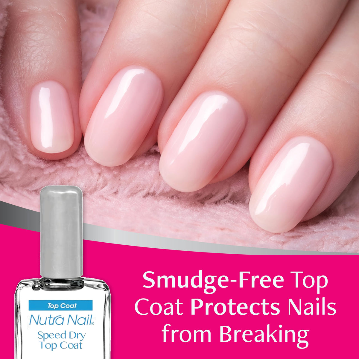 Nutra Nail Manicure Collection - Speed Dry in 30 Seconds - Quick Dry Top Coat Nail Polish - 0.5 Ounce Beauty & Personal Care Nutra Nail