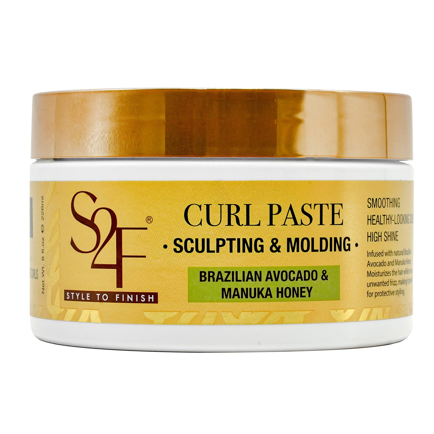 EBIN NEW YORK Curl Paste 8oz/ 226ml | Moisturizing, Frizz Control, High Gloss, Long-lasting Hold, Smoothening Beauty & Personal Care EBIN NEW YORK