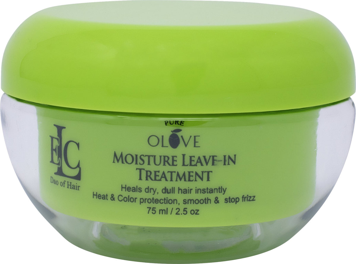 ELC Pure Olove 3 Moisture Leave In Treatment 2.5 oz. Ultra Concentrated, Moisturizing, Nourishing, Balanced, Repairing Treatment that Detangles,