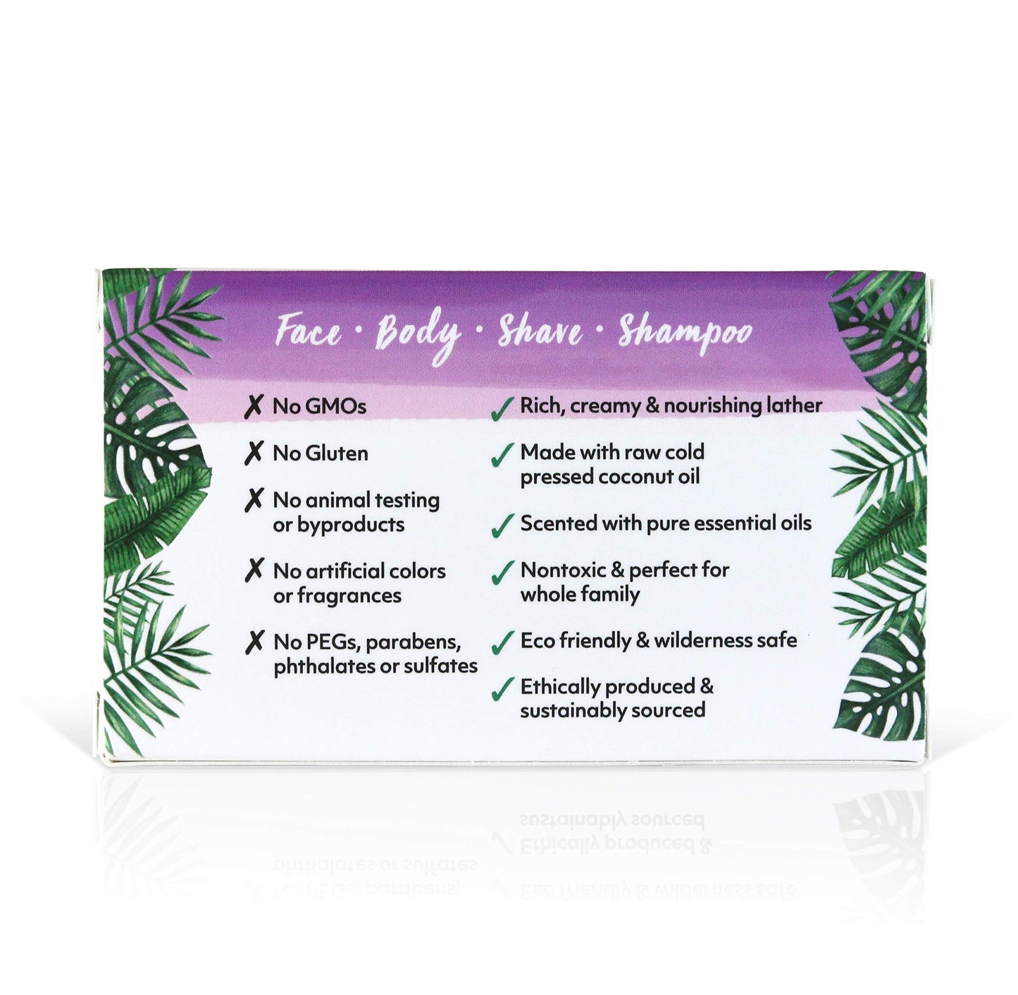 "Coco Fiji Soap Bar for Face and Body Infused With Organic Coconut Oil, Lavender Essential Oil, Natural Soap for Moisturizing & Pore Purifying Skin, 7 Beauty & Personal Care Organic Fiji