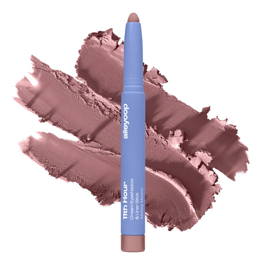 ALLEYOOP 11th Hour Waterproof Cream Eyeshadow Stick - Long-Lasting Eye Shadow Pencil & Eyeliner, Cream to Powder Stick & Highlighter - Smudge-Proof Beauty & Personal Care ALLEYOOP