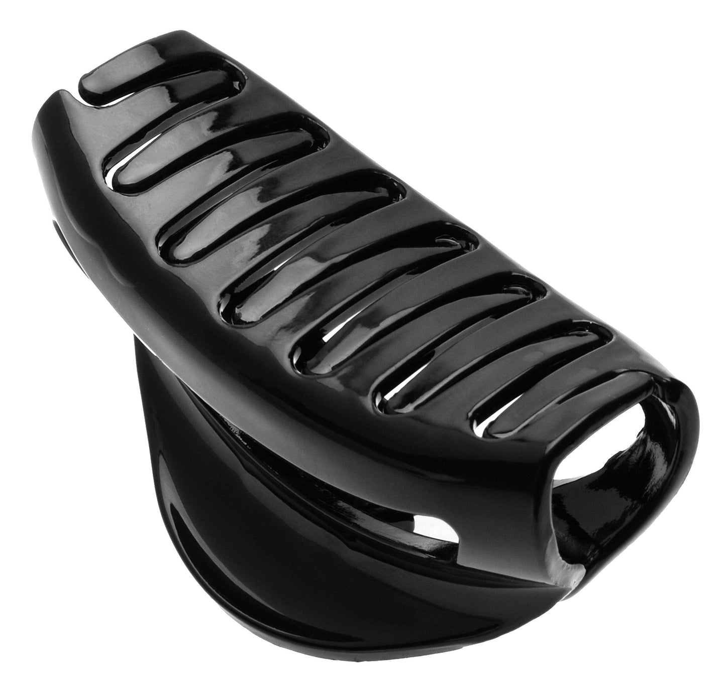 France Luxe Belle Cutout Curve Claw Clip - Black Beauty & Personal Care France Luxe