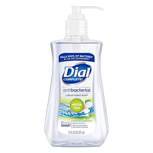 Dial Antibacterial Liquid Hand Soap, White Tea, 7.5 Ounce Beauty & Personal Care Dial