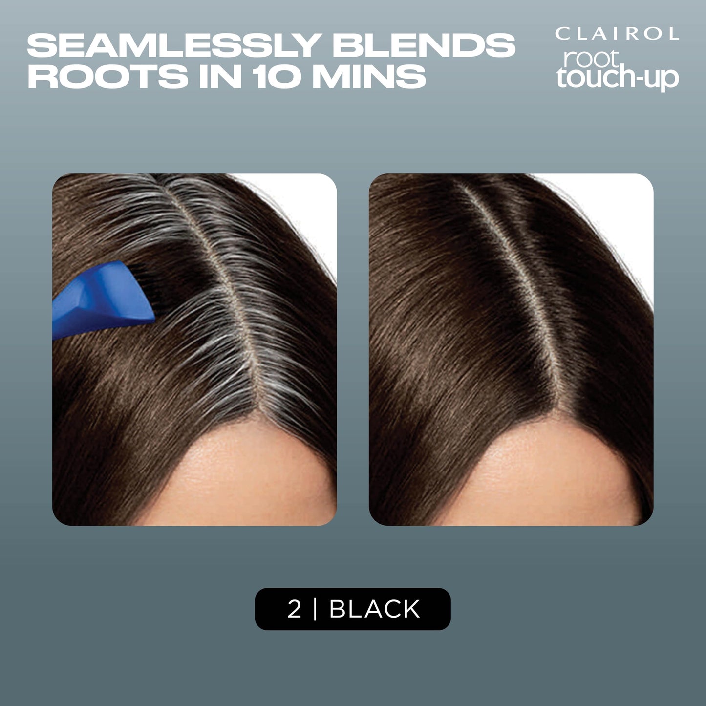 Clairol Root Touch-Up by Nice'n Easy Permanent Hair Dye, 2 Black Hair Color, Pack of 1 Beauty & Personal Care Clairol