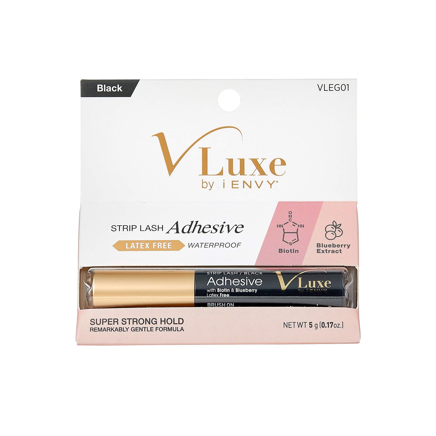 VLUXE by i Envy Stripe Eyelash Adhesive Glue VLEG01 Beauty & Personal Care i•ENVY