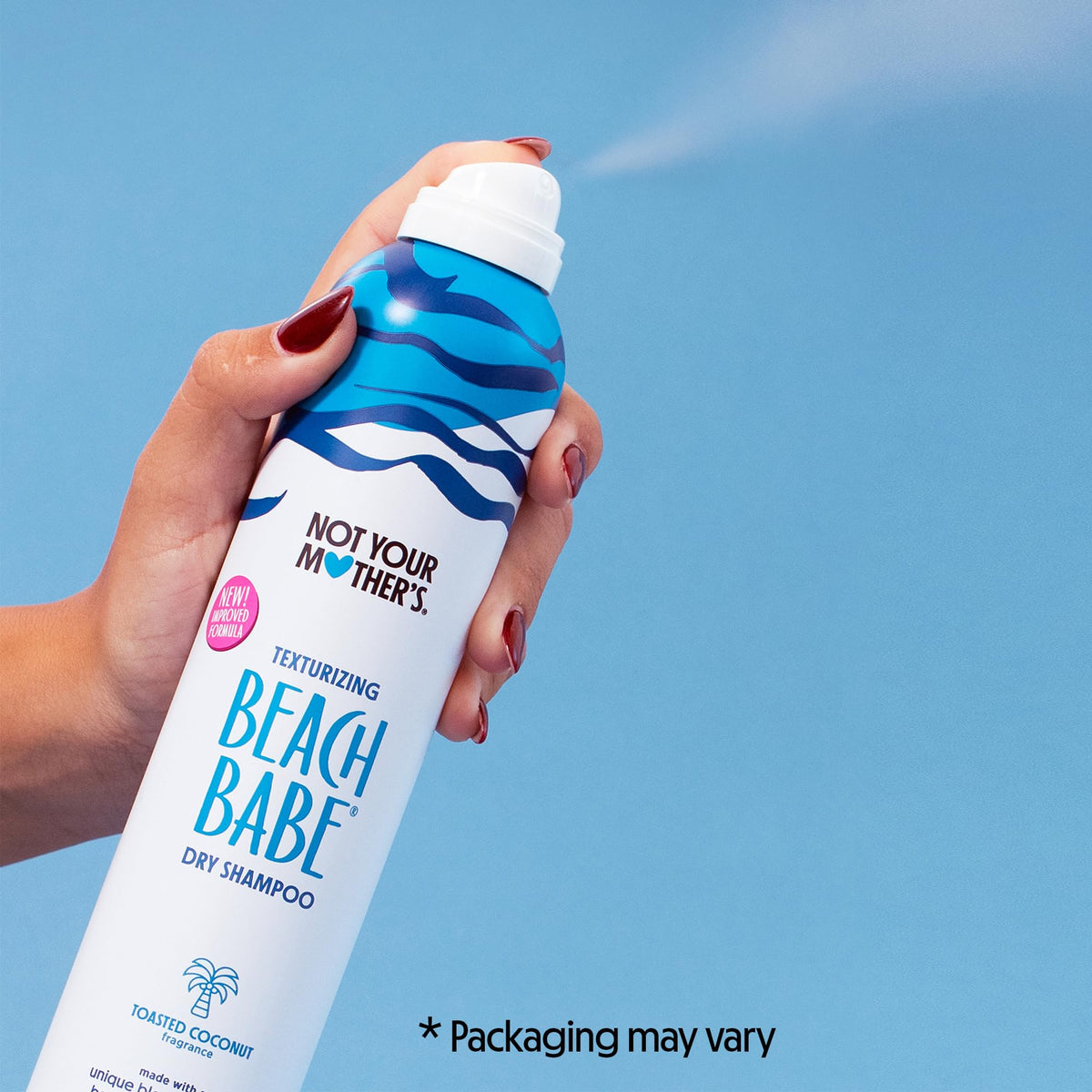 Not Your Mother's Beach Babe Dry Shampoo (3-Pack) - 7 oz Dry Shampoo - Instantly Absorbs Oil - Hair Essentials for All Hair Types