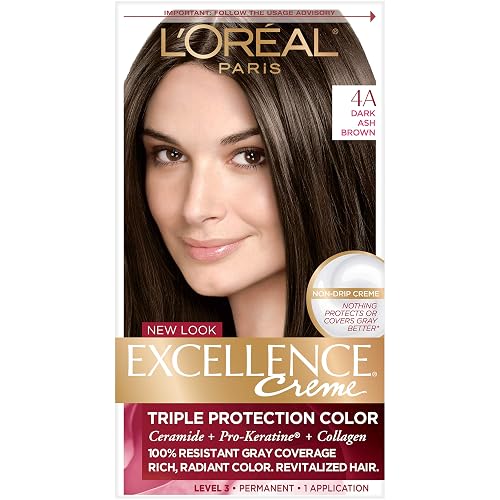 L'Oreal Paris Excellence Creme, 4A Dark Ash Brown Beauty & Personal Care L'Oreal Paris
