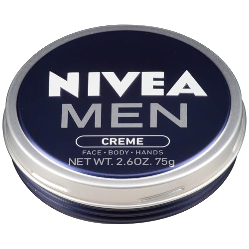 NIVEA Men Creme - Multipurpose Cream for Men - Face, hand and Body Lotion - 2.6 oz. Tin Beauty & Personal Care NIVEA