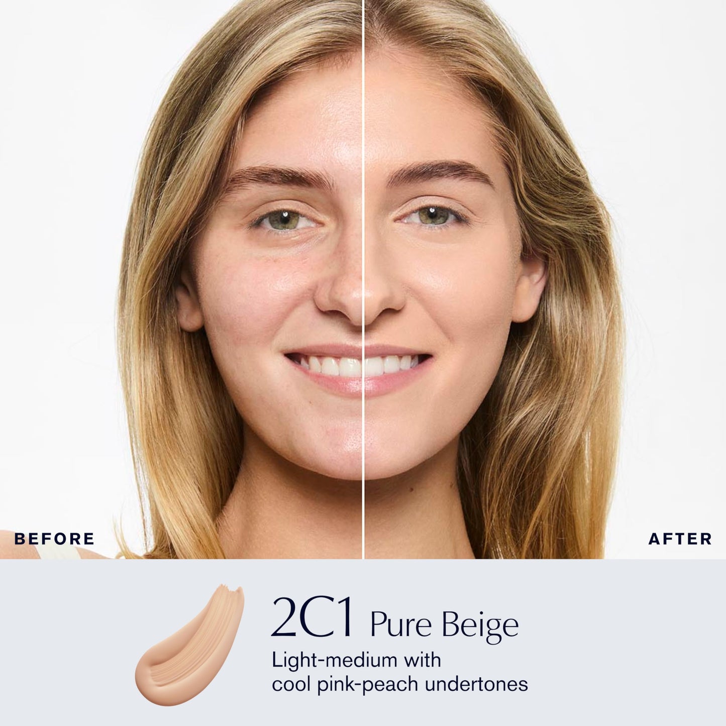 Estée Lauder Double Wear Stay-in-Place Foundation Makeup | 36-Hour Long-Wear Matte Foundation, 1 Fl Oz, 2C1 Pure Beige Beauty & Personal Care Estée Lauder
