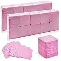 Bcowos Pink Lint Free Nail Wipes- 2000PCS Super Absorbent Nail Polish Remover Pads- Disposable Lint Free Wipes for Nail Polish Removal, lash Beauty & Personal Care Bcowos