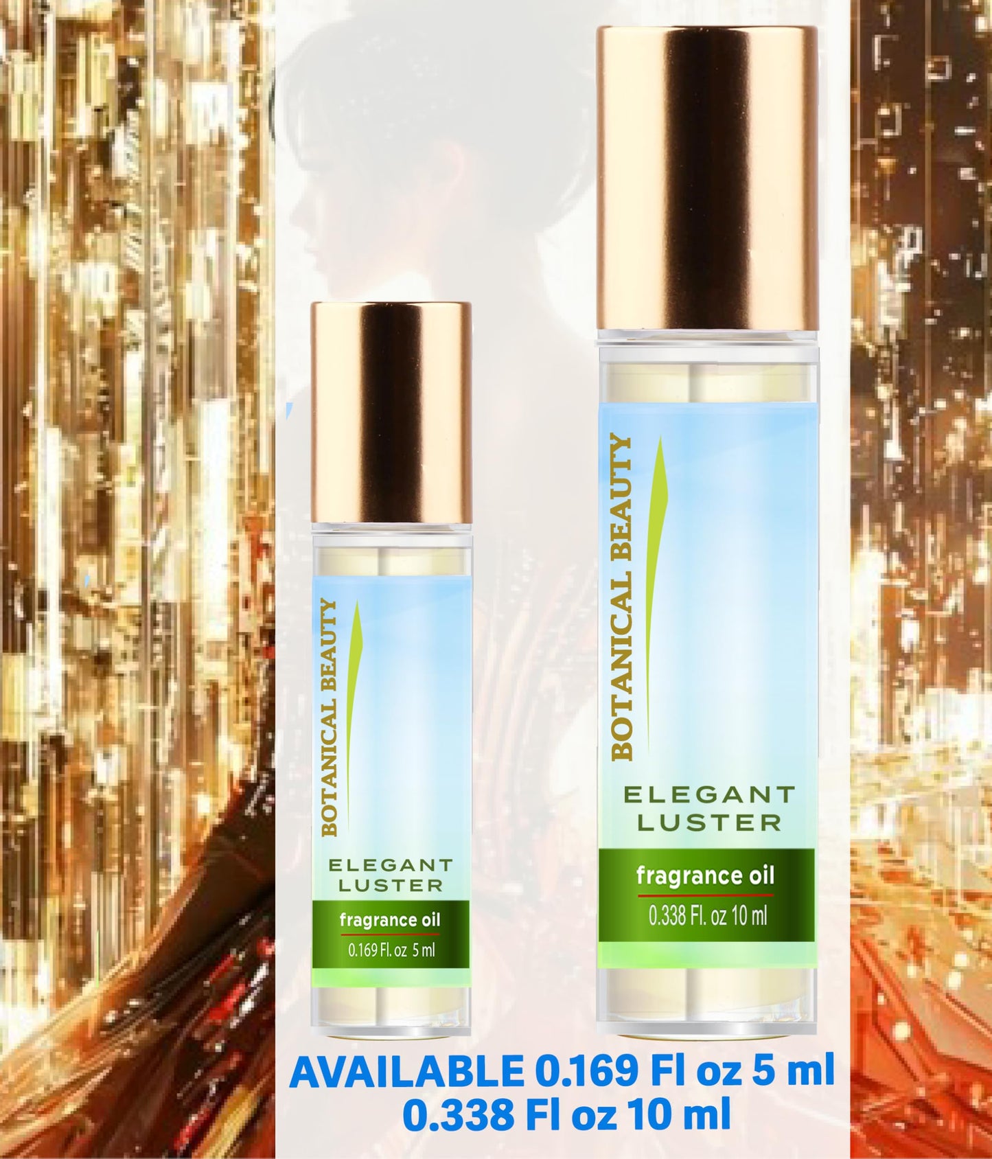 Botanical Beauty ELEGANT LUSTER FRAGRANCE OIL ROLL-ON 0.169 Fl Oz 5 ml Rollerball Perfume, Long Lasting an luxury scent, blends of Gardenia petals Beauty & Personal Care Botanical Beauty