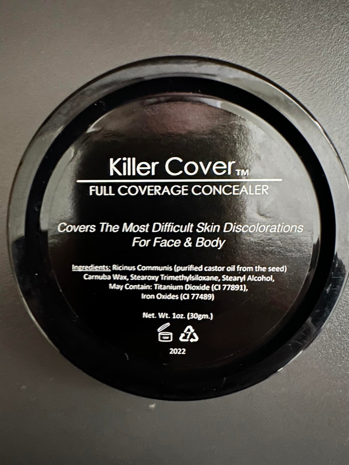 Killer Cover - Full Coverage Concealer (Classic Palette) Cover Bruises, Tattoos, Age Spots, Vitiligo, Birthmarks & More