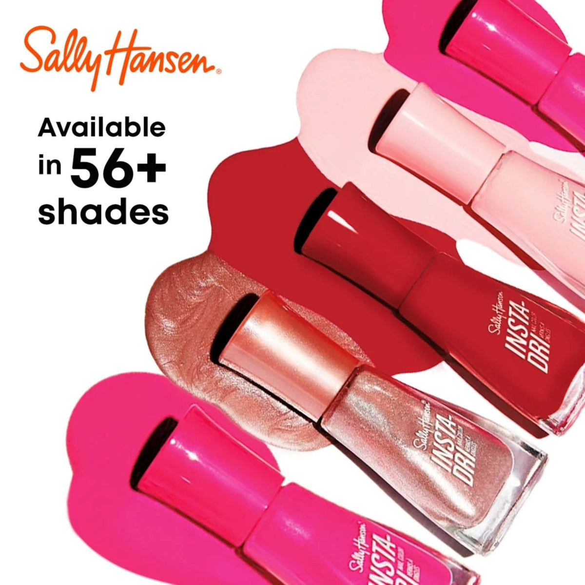 Sally Hansen Insta-Dri Nail Polish | Quick Dry, Long Lasting, Streak-Free Shine | Opaque, Shiny | 510 Gain Mo-Mint-Um | Cool Mint Blue Nail Color. Beauty & Personal Care Sally Hansen