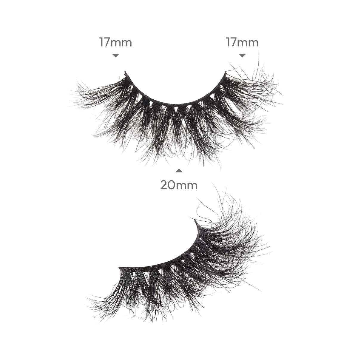 i-ENVY Luxury Mink Collection False Eyelashes 100% Real Mink Glamorous Eye Look Lashes Maximum Fluffiness 3D Multi-Curl Angle (1 Pack) Beauty & Personal Care i•ENVY