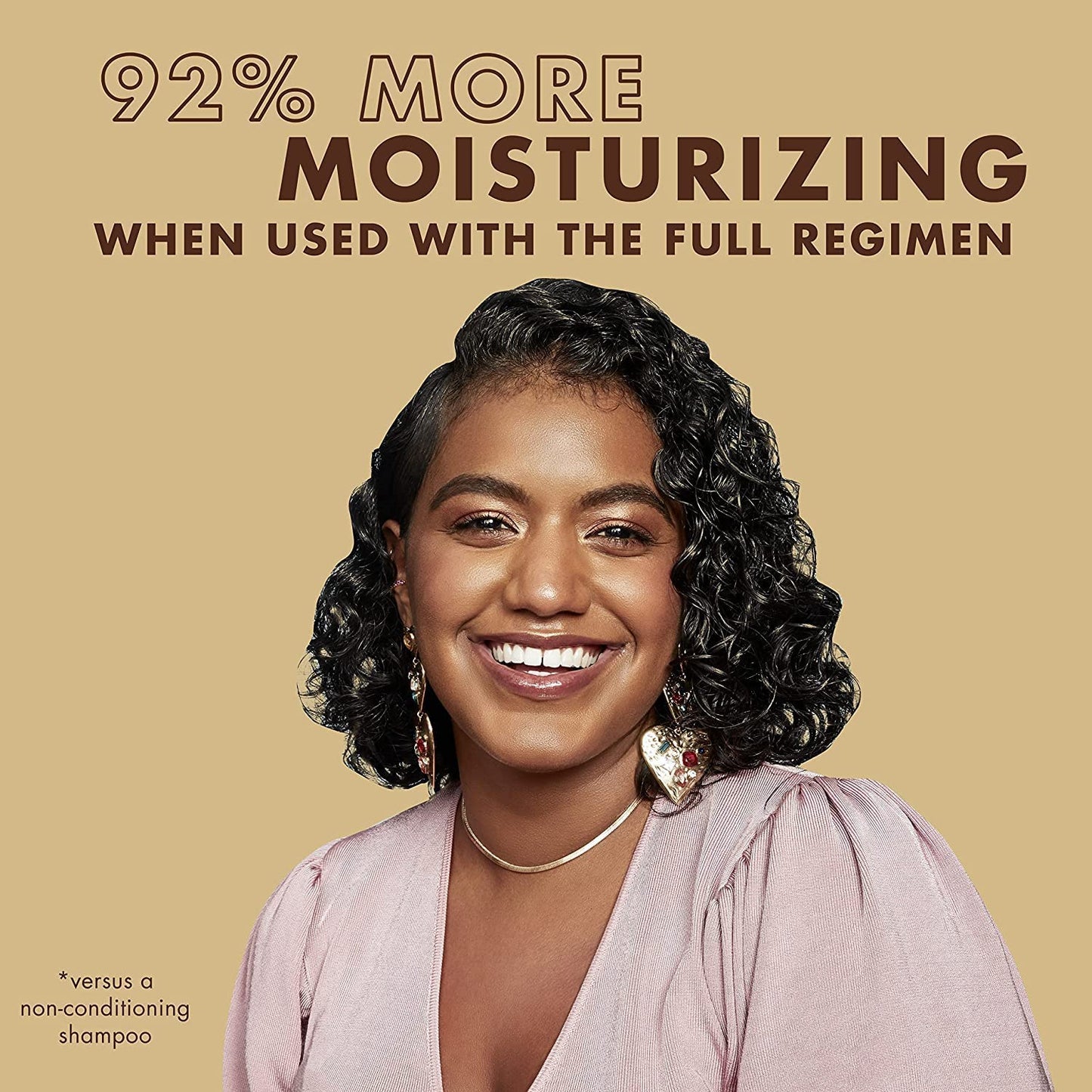 SheaMoisture Detangler with Raw Shea Butter, Deep Moisturizing Curly Hair Detangler with Sea Kelp & Argan Oil, Hair Care for Knots, 8 Fl Oz Ea (Pack Beauty & Personal Care Shea Moisture