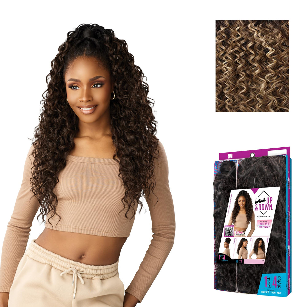 Sensationnel Instant Updown Halfwig Pony-Iud 24, TH2/27613