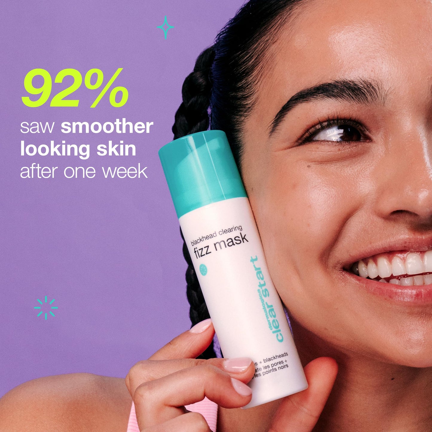 Dermalogica Clear Start Blackhead Clearing Fizz Mask (1.7 Fl Oz) Purifying Pore Cleansing Mask with Kaolin Clay and Sulfur - Absorbs Excess Oil Beauty & Personal Care Dermalogica