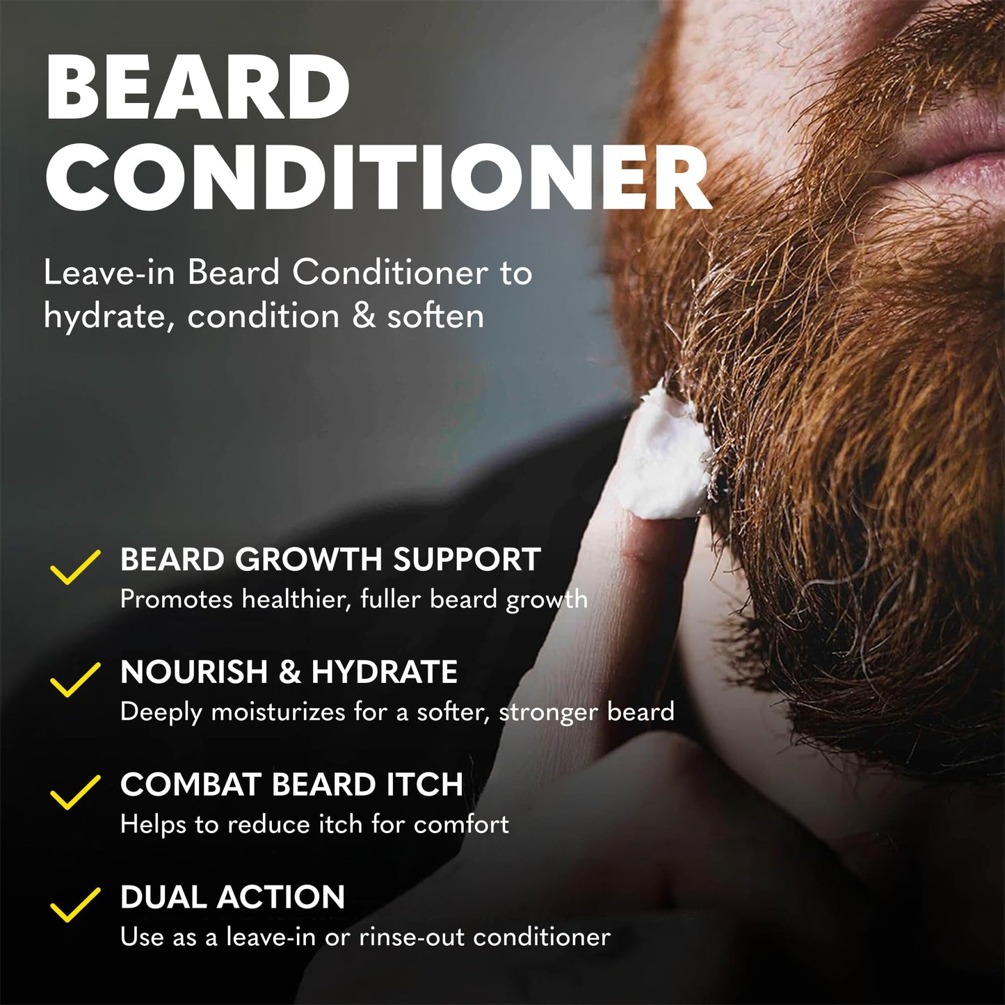 The Beard Club Beard Wash and Conditioner Set - Facial Hair Shampoo & Leave-In Conditioner for Men - Hydrating, Softener Mens Face Wash Grooming Care Beauty and Personal Care The Beard Club
